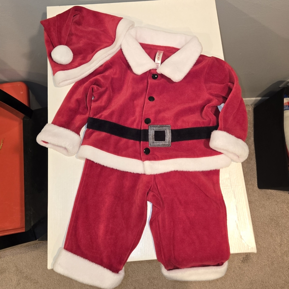 Baby Santa Claus Outfit 6 To 9 Months